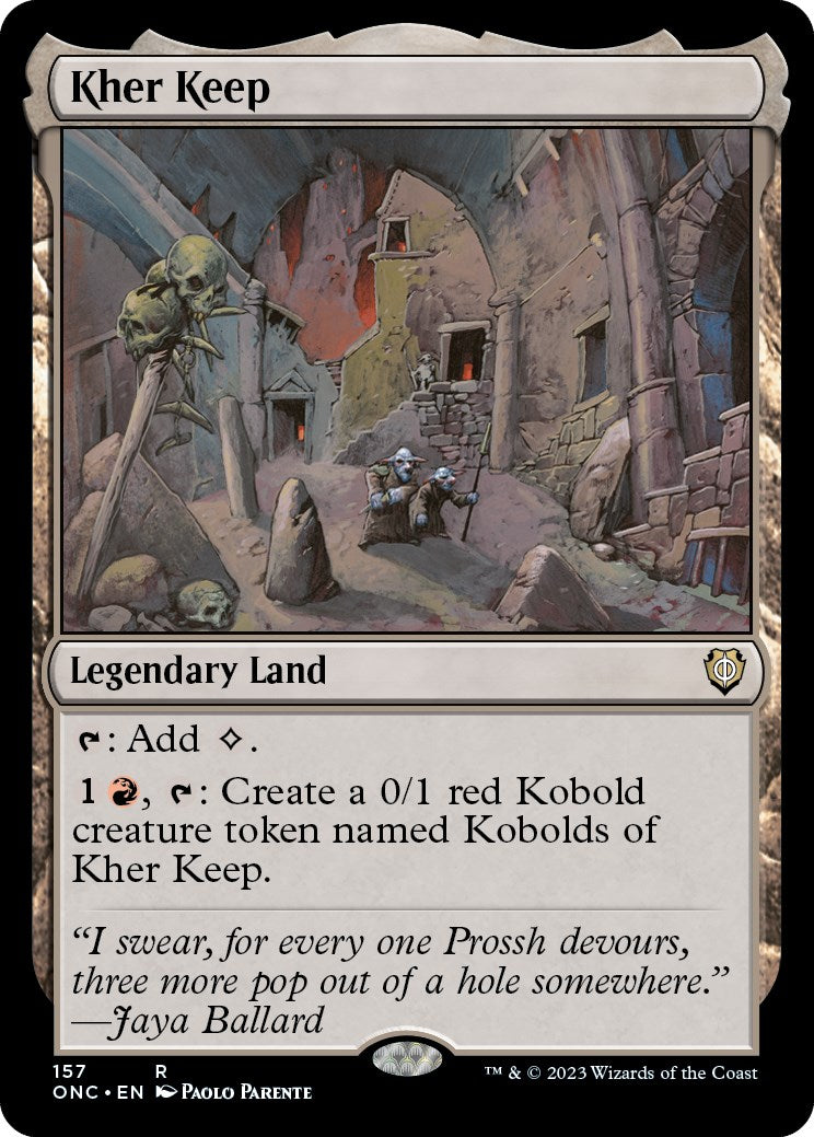 Kher Keep [Phyrexia: All Will Be One Commander] | Impulse Games and Hobbies