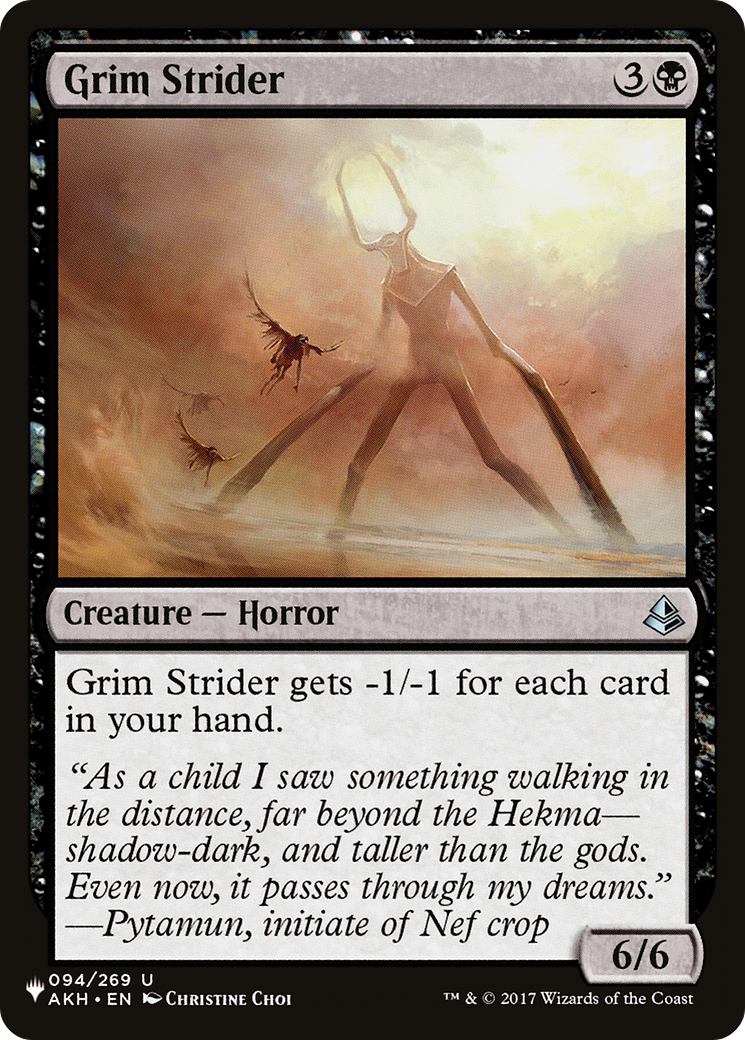Grim Strider [The List] | Impulse Games and Hobbies