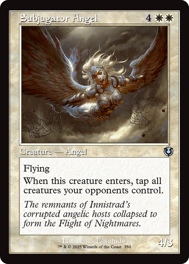 Subjugator Angel (Retro Frame) [Innistrad Remastered] | Impulse Games and Hobbies