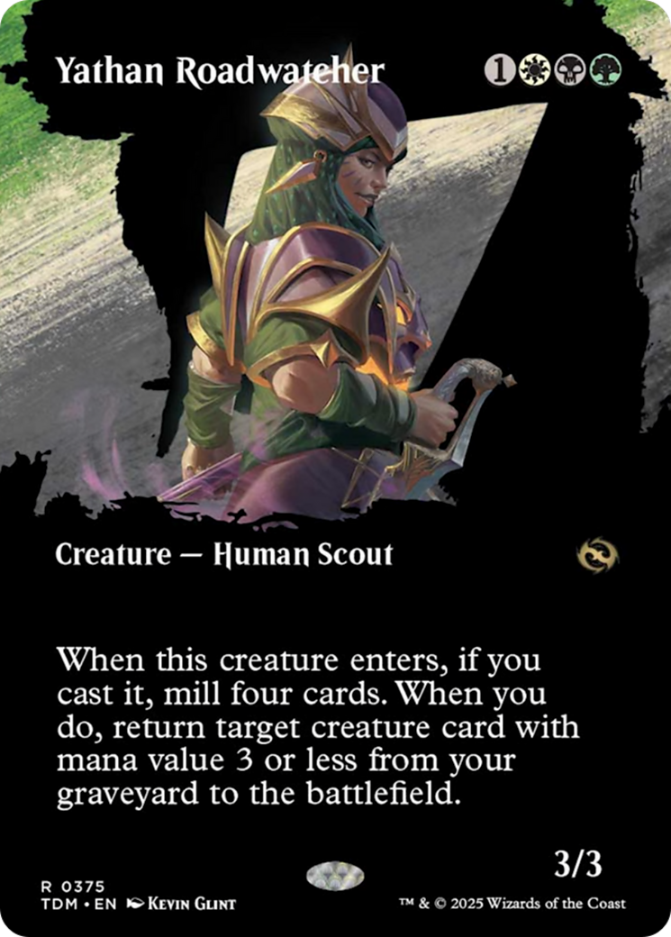 Yathan Roadwatcher (Borderless) [Tarkir: Dragonstorm] | Impulse Games and Hobbies
