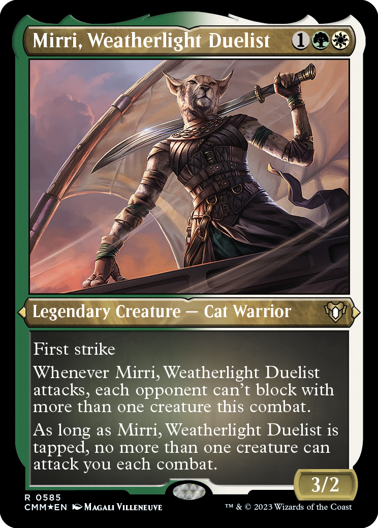 Mirri, Weatherlight Duelist (Foil Etched) [Commander Masters] | Impulse Games and Hobbies