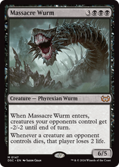 Massacre Wurm [Duskmourn: House of Horror Commander] | Impulse Games and Hobbies