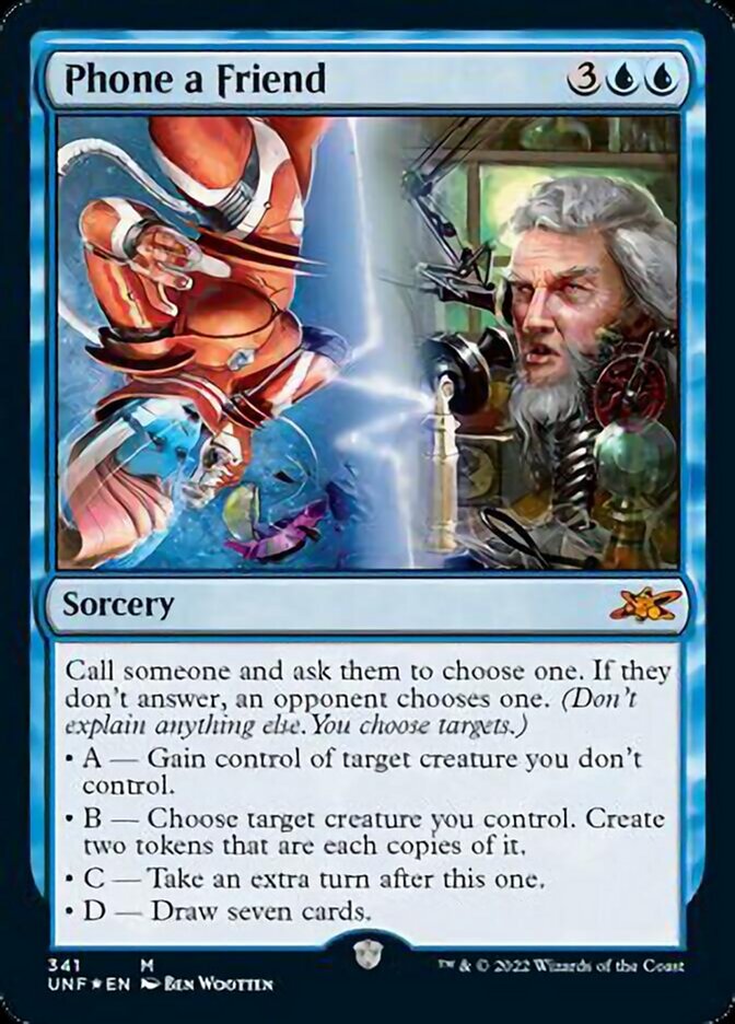 Phone a Friend (Galaxy Foil) [Unfinity] | Impulse Games and Hobbies