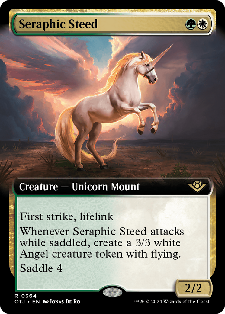 Seraphic Steed (Extended Art) [Outlaws of Thunder Junction] | Impulse Games and Hobbies