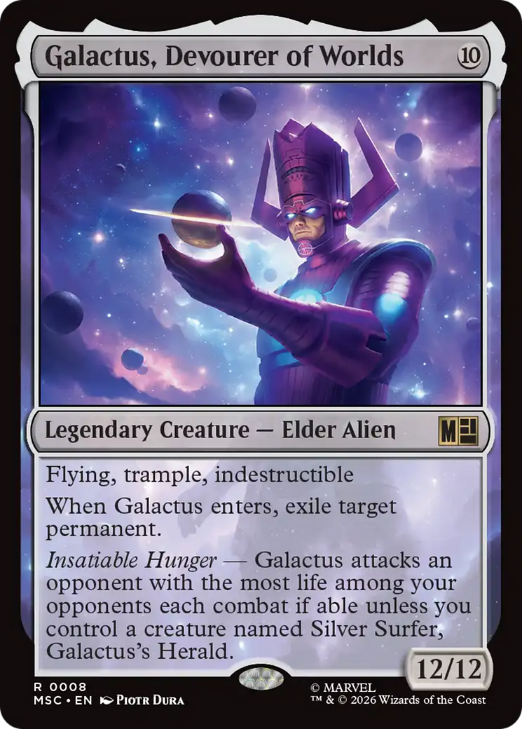 Galactus, Devourer of Worlds (Surge Foil) [Marvel Super Heroes Commander] | Impulse Games and Hobbies