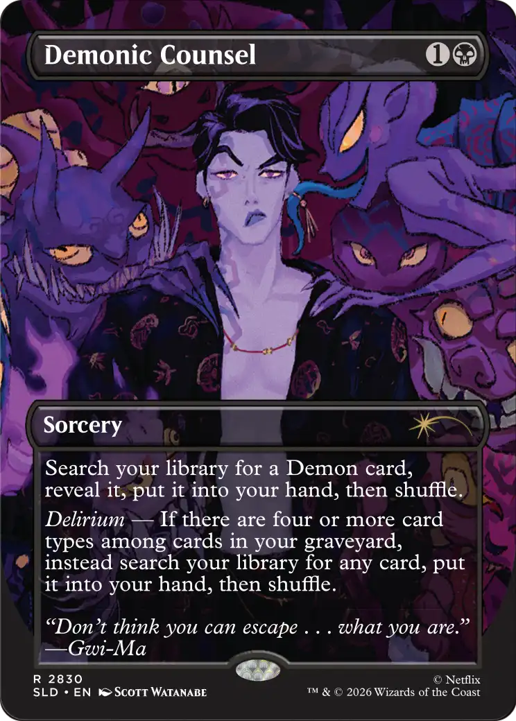 Demonic Counsel [Secret Lair Drop Series] | Impulse Games and Hobbies
