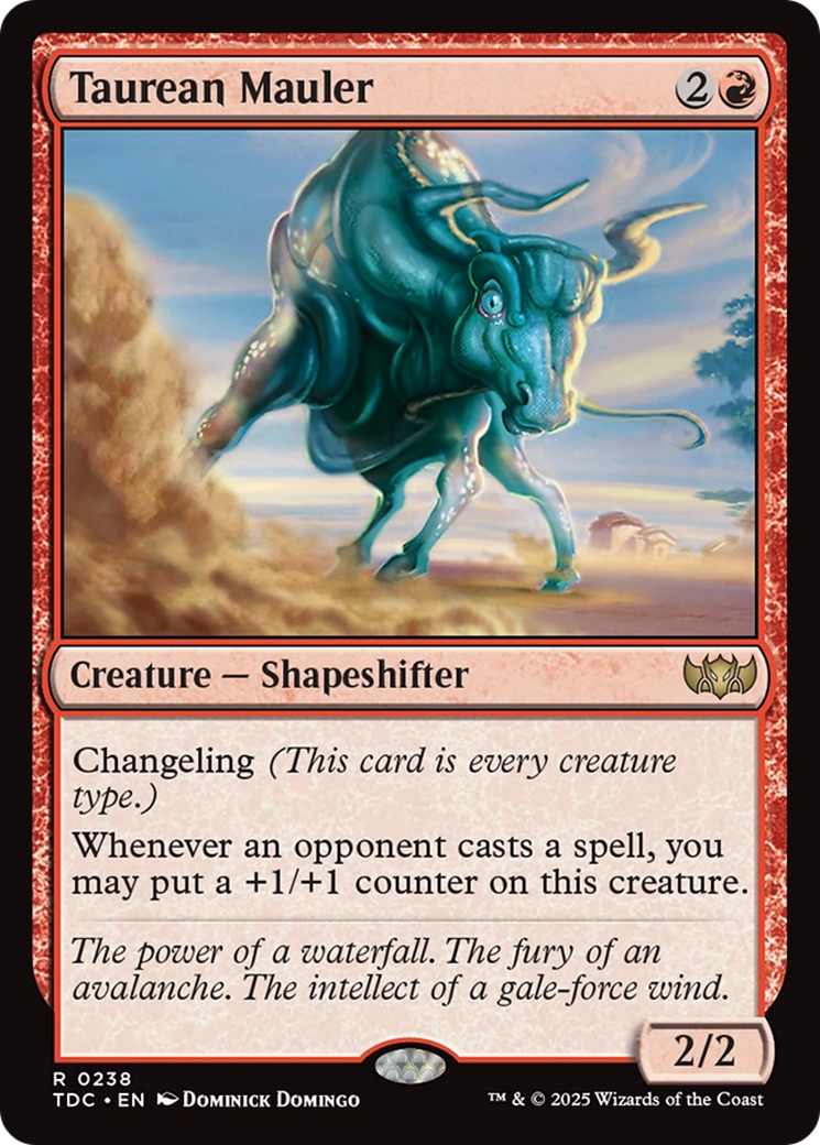Taurean Mauler [Tarkir: Dragonstorm Commander] | Impulse Games and Hobbies