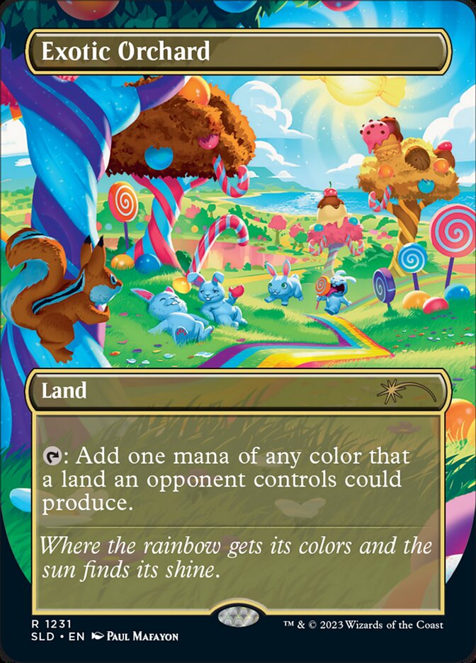 Exotic Orchard (Borderless) [Secret Lair Drop Series] | Impulse Games and Hobbies