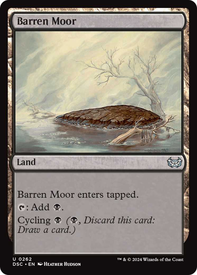 Barren Moor [Duskmourn: House of Horror Commander] | Impulse Games and Hobbies