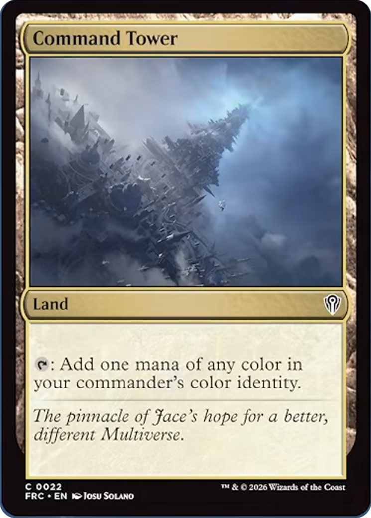 Command Tower [Reality Fracture Commander] | Impulse Games and Hobbies