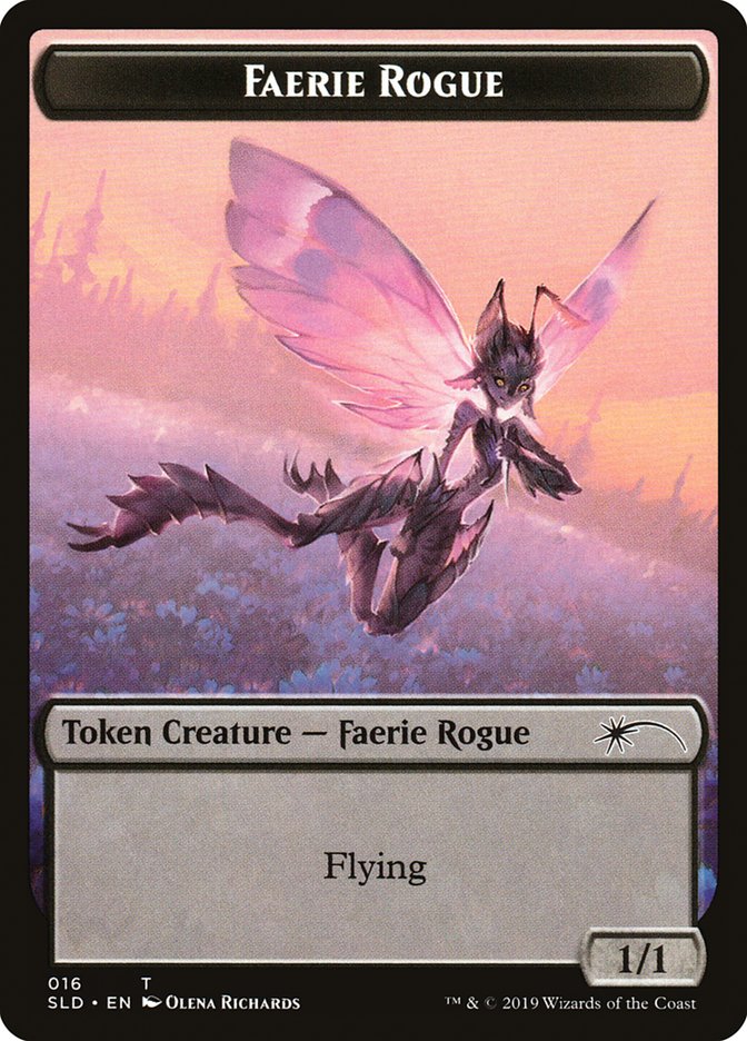 Faerie Rogue Token (016) [Secret Lair Drop Series] | Impulse Games and Hobbies