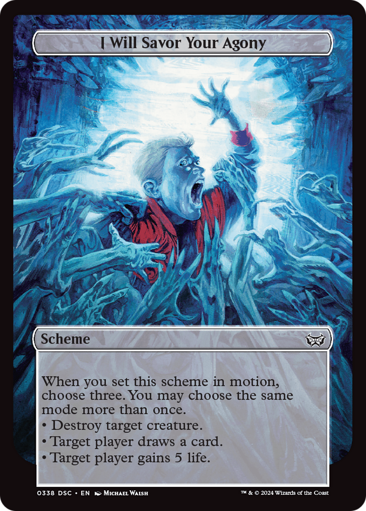 I Will Savor Your Agony (Full Art) [Duskmourn: Archenemy] | Impulse Games and Hobbies
