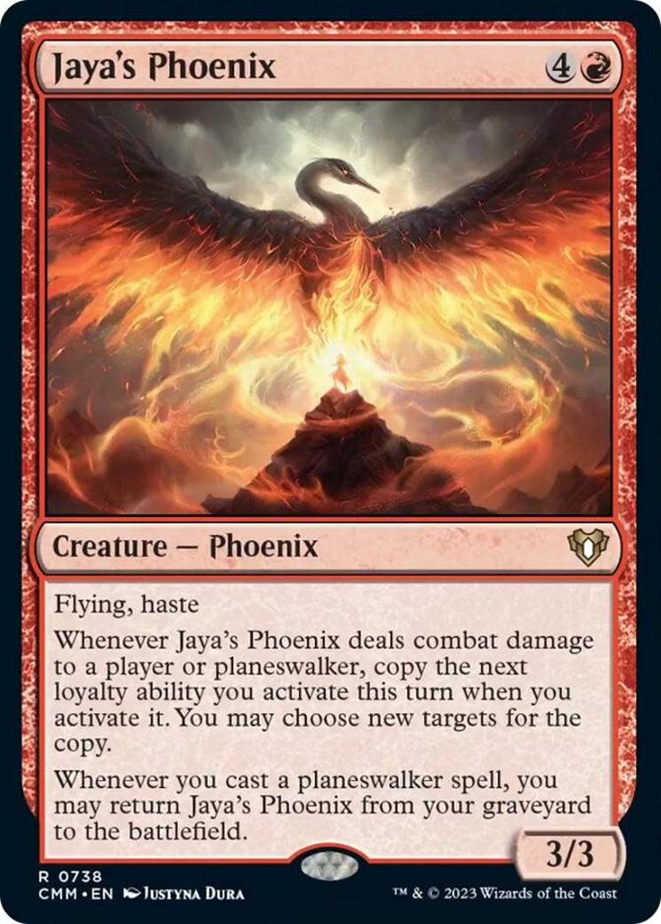 Jaya's Phoenix [Commander Masters] | Impulse Games and Hobbies