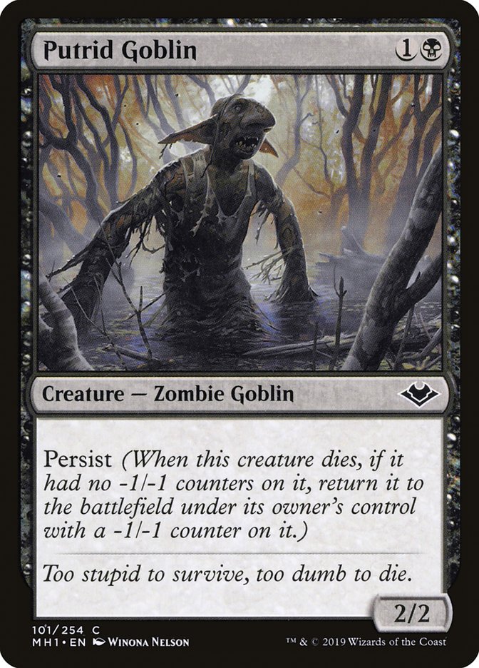 Putrid Goblin [Modern Horizons] | Impulse Games and Hobbies