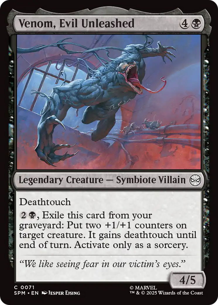 Venom, Evil Unleashed [Marvel's Spider-Man] | Impulse Games and Hobbies