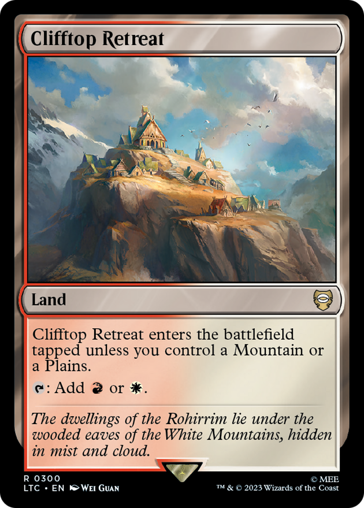 Clifftop Retreat [The Lord of the Rings: Tales of Middle-Earth Commander] | Impulse Games and Hobbies