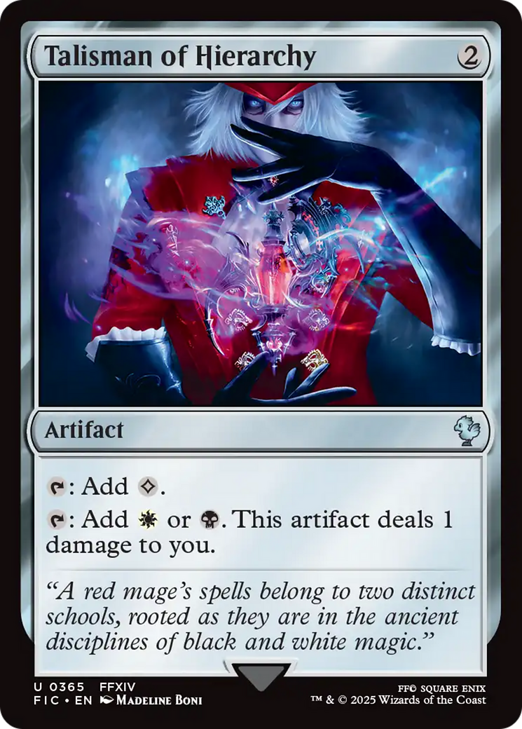 Talisman of Hierarchy [FINAL FANTASY Commander] | Impulse Games and Hobbies