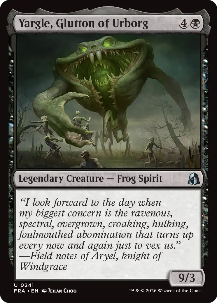 Yargle, Glutton of Urborg [Reality Fracture] | Impulse Games and Hobbies