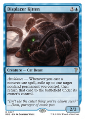 Displacer Kitten (White Border) [Mystery Booster 2] | Impulse Games and Hobbies