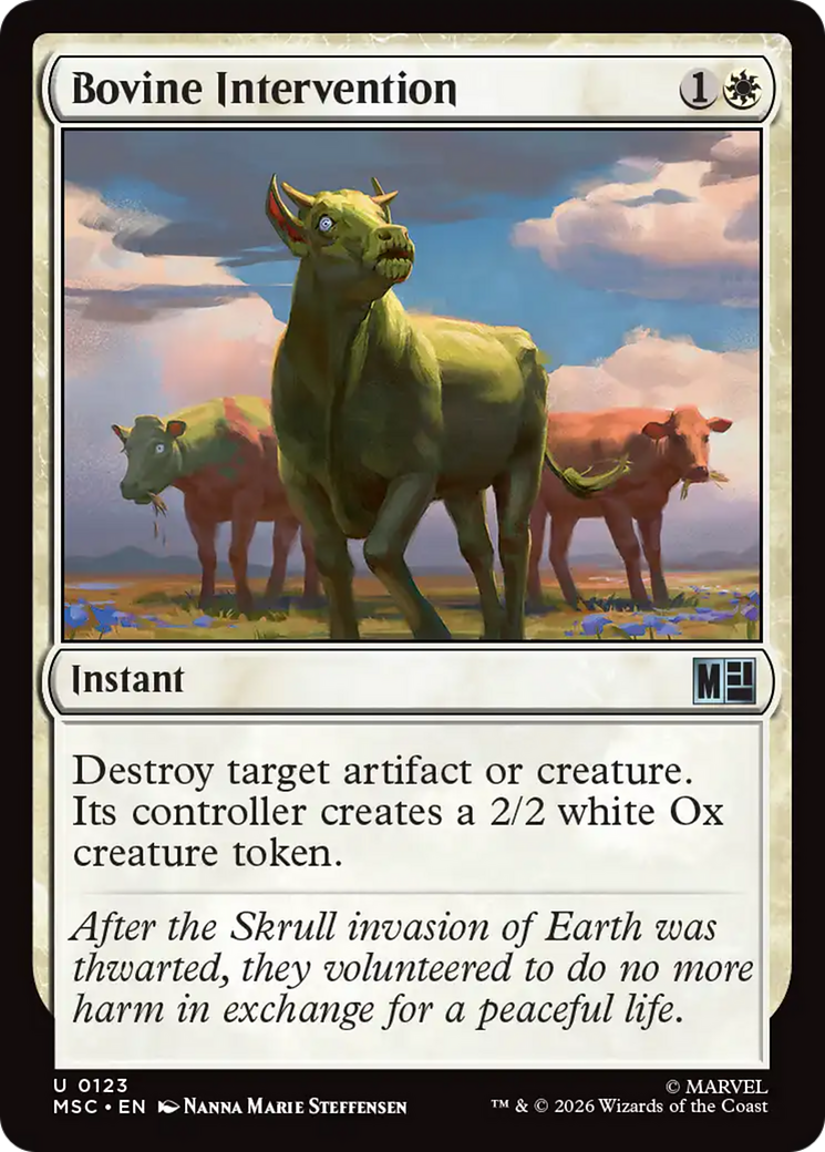 Bovine Intervention [Marvel Super Heroes Commander] | Impulse Games and Hobbies