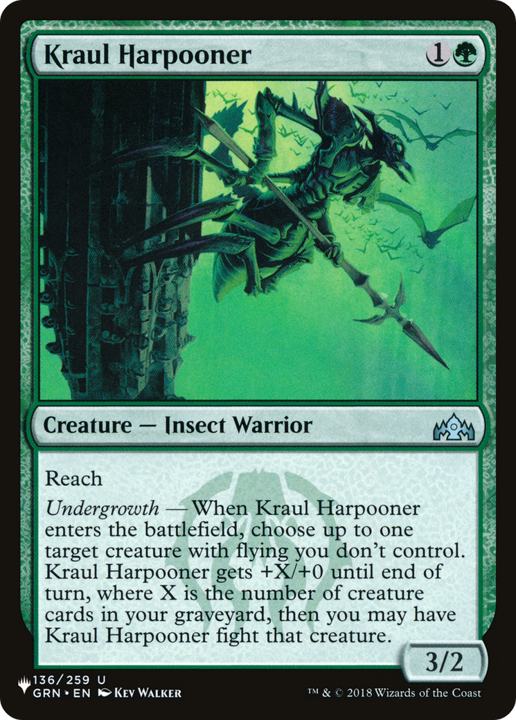 Kraul Harpooner [The List Reprints] | Impulse Games and Hobbies