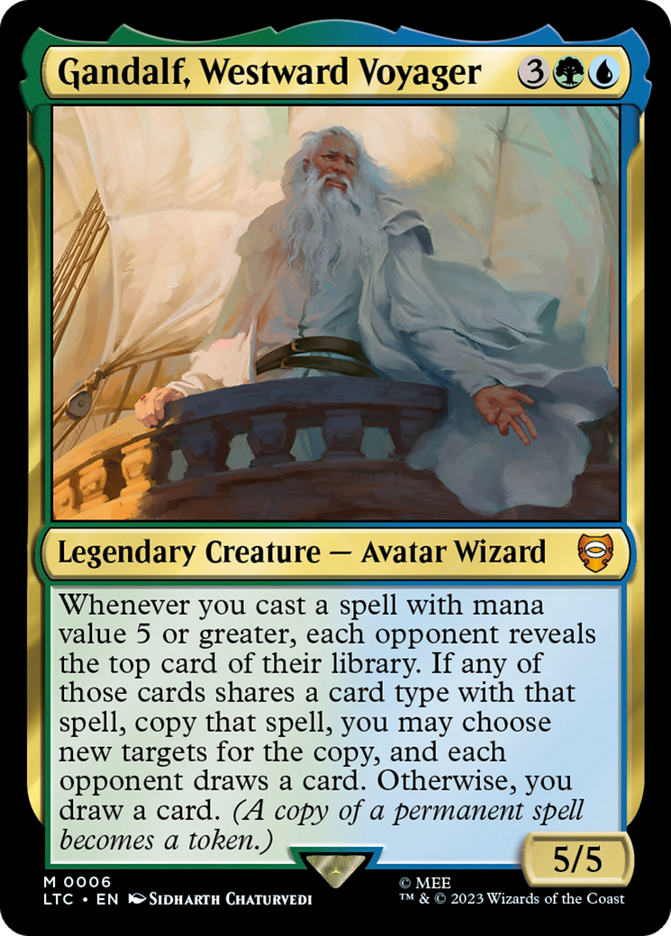 Gandalf, Westward Voyager [The Lord of the Rings: Tales of Middle-Earth Commander] | Impulse Games and Hobbies