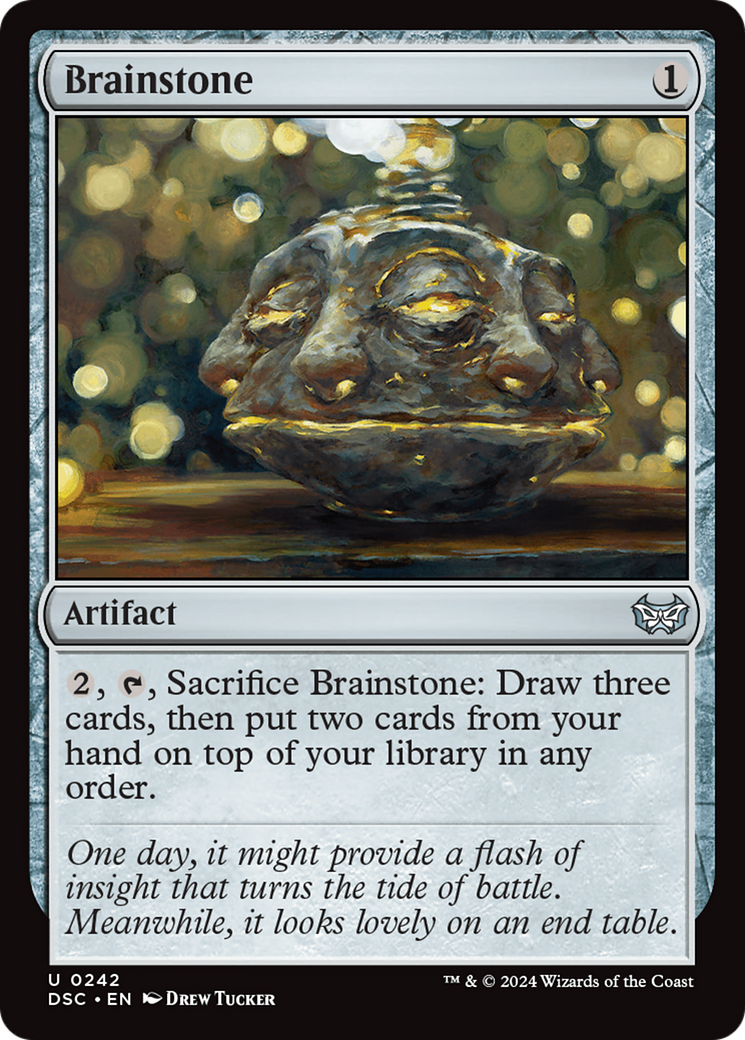 Brainstone [Duskmourn: House of Horror Commander] | Impulse Games and Hobbies