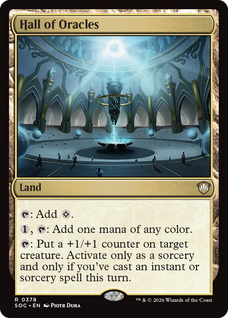 Hall of Oracles [Secrets of Strixhaven Commander] | Impulse Games and Hobbies