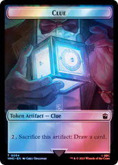 Alien Angel // Clue (0053) Double-Sided Token (Surge Foil) [Doctor Who Tokens] | Impulse Games and Hobbies