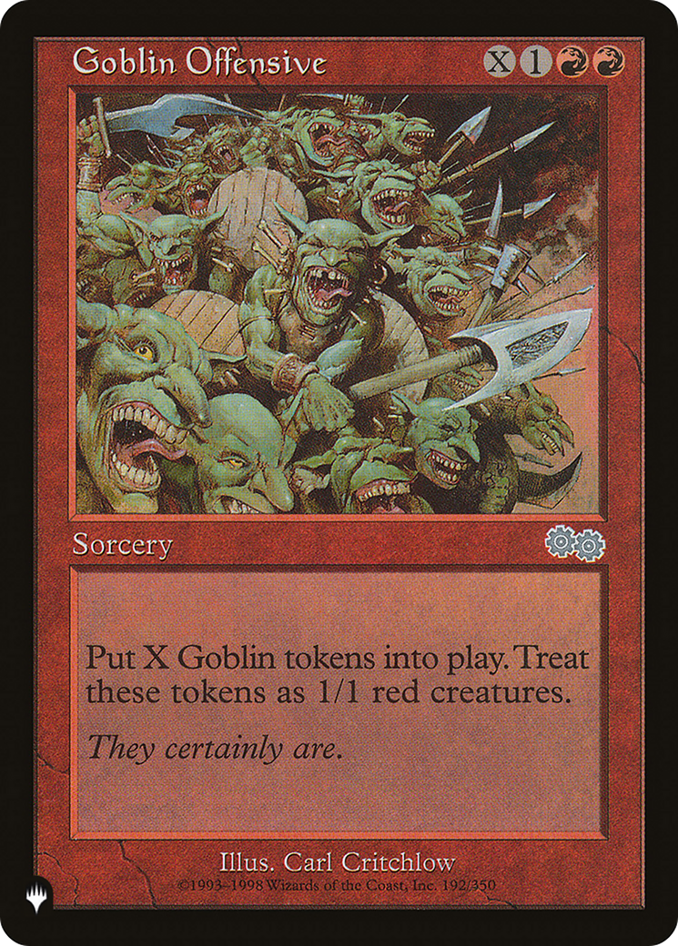 Goblin Offensive [The List Reprints] | Impulse Games and Hobbies