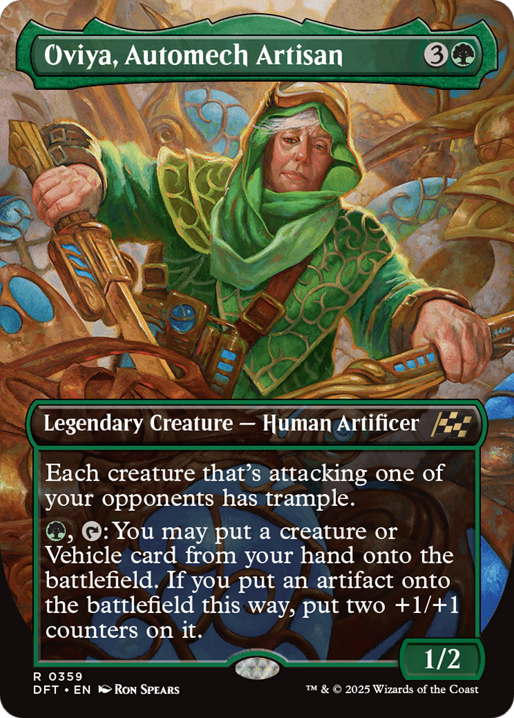 Oviya, Automech Artisan (Borderless) [Aetherdrift] | Impulse Games and Hobbies