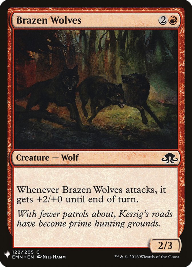 Brazen Wolves [Mystery Booster] | Impulse Games and Hobbies