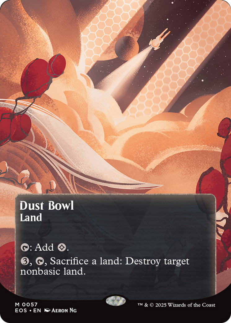 Dust Bowl (0057) (Borderless) [Edge of Eternities: Stellar Sights] | Impulse Games and Hobbies