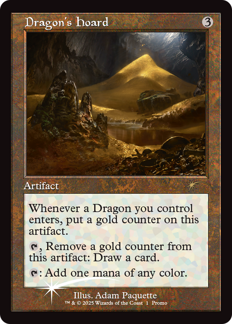Dragon's Hoard (Retro Frame) [Wizards Play Network 2025] | Impulse Games and Hobbies