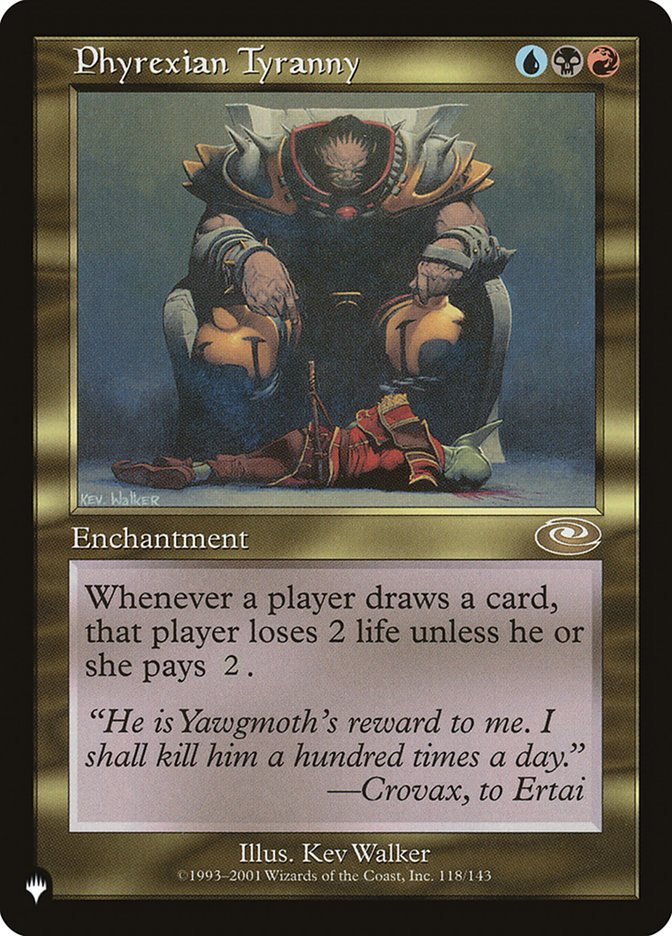 Phyrexian Tyranny [The List] | Impulse Games and Hobbies