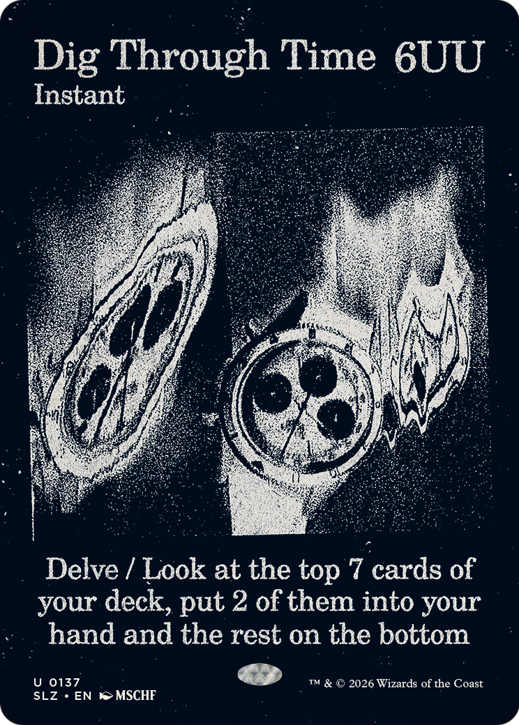 Dig Through Time (0137) [Secret Lair x MSCHF: The Zeta Set] | Impulse Games and Hobbies