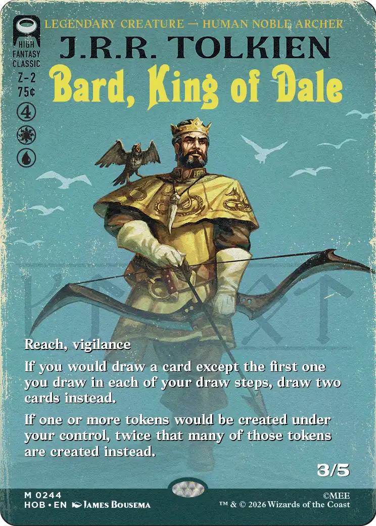 Bard, King of Dale (Borderless) [The Hobbit] | Impulse Games and Hobbies