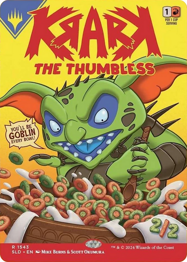 Krark, the Thumbless (Rainbow Foil) [Secret Lair Drop Series] | Impulse Games and Hobbies