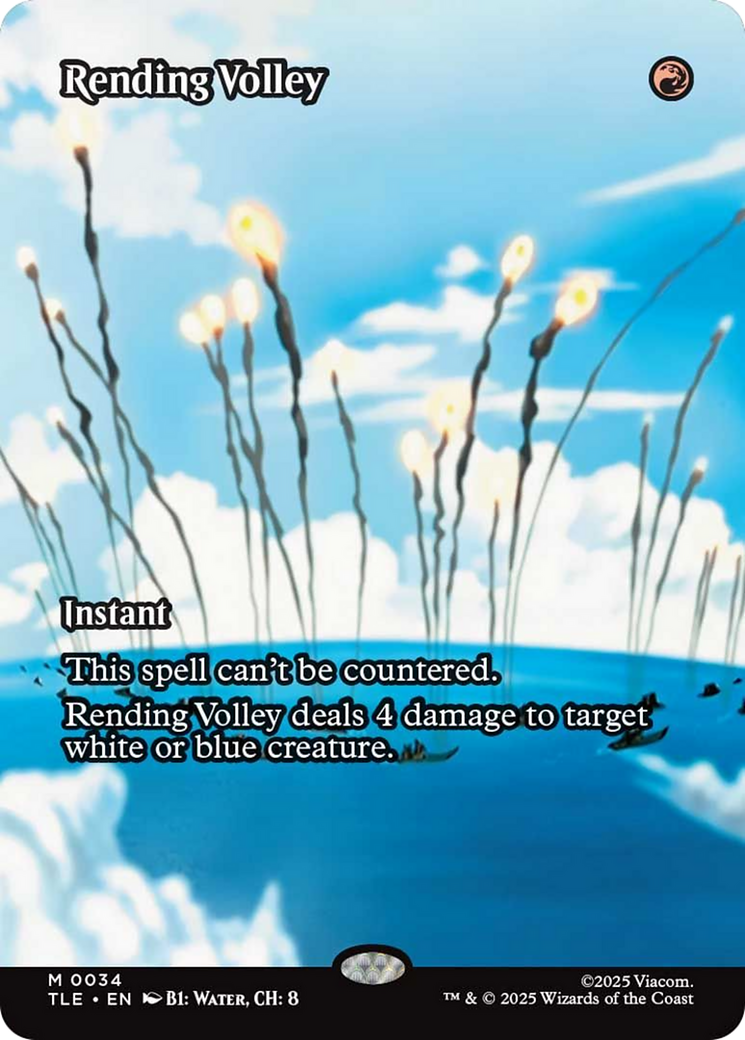 Rending Volley (Borderless) [Avatar: The Last Airbender: Eternal-Legal] | Impulse Games and Hobbies