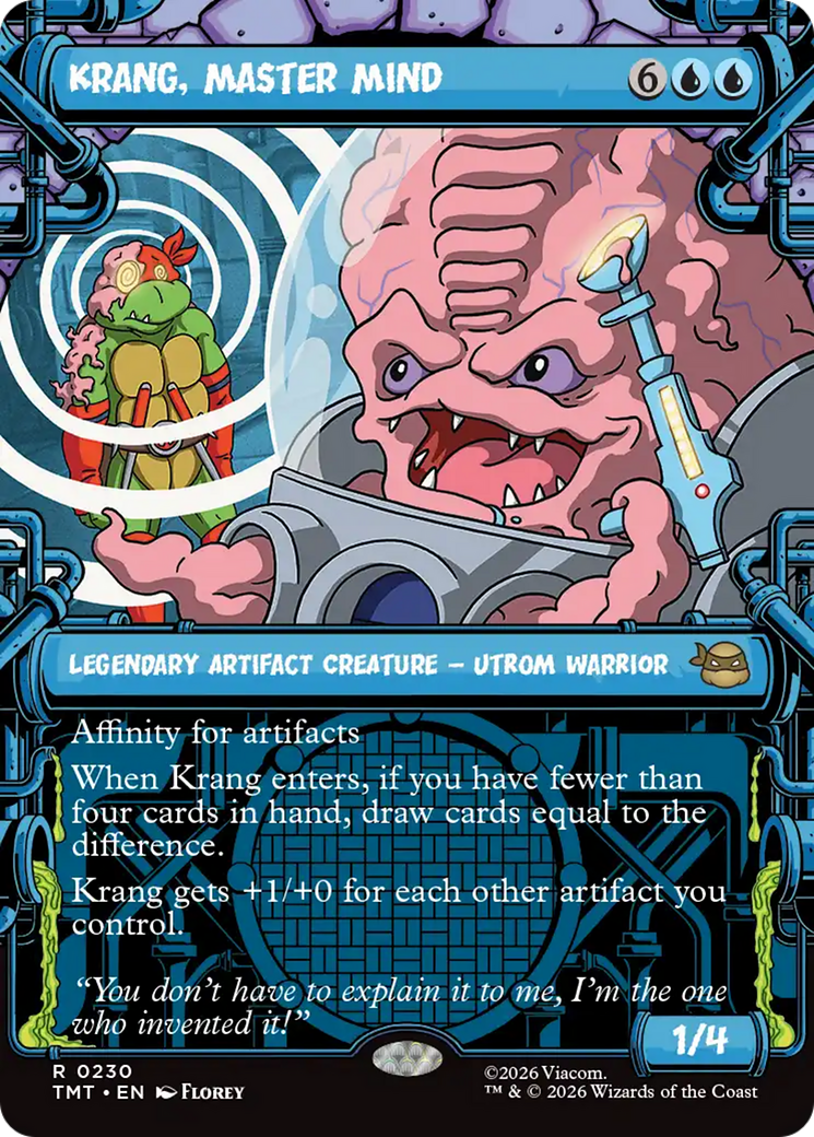 Krang, Master Mind (Showcase) [Teenage Mutant Ninja Turtles] | Impulse Games and Hobbies