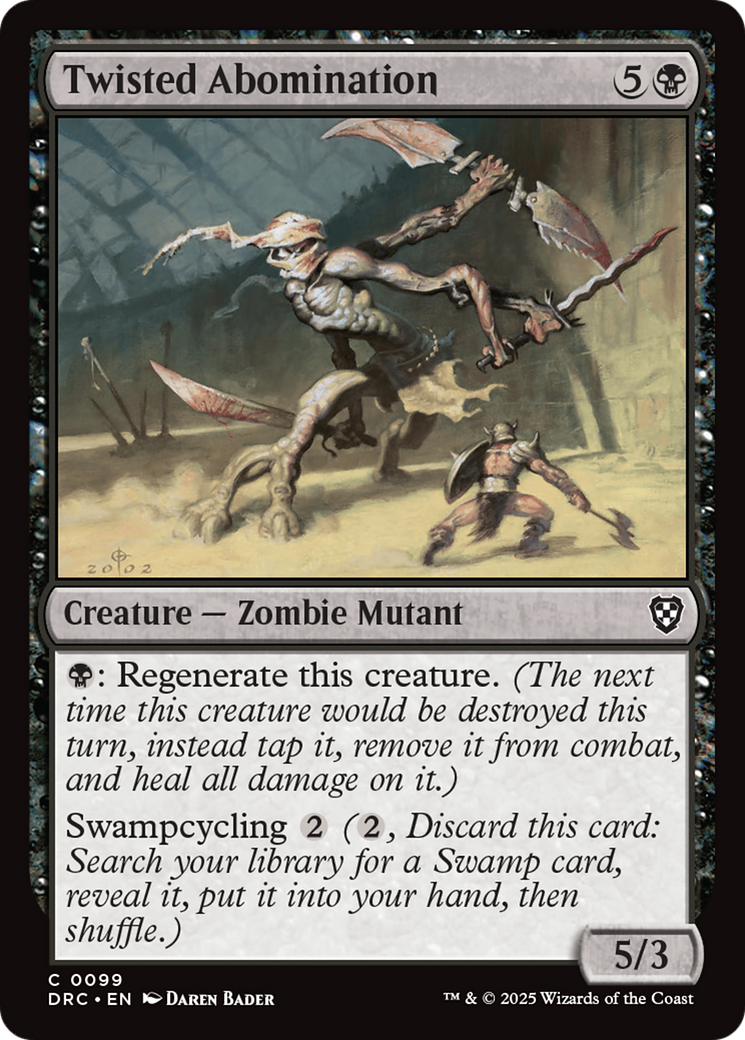 Twisted Abomination [Aetherdrift Commander] | Impulse Games and Hobbies