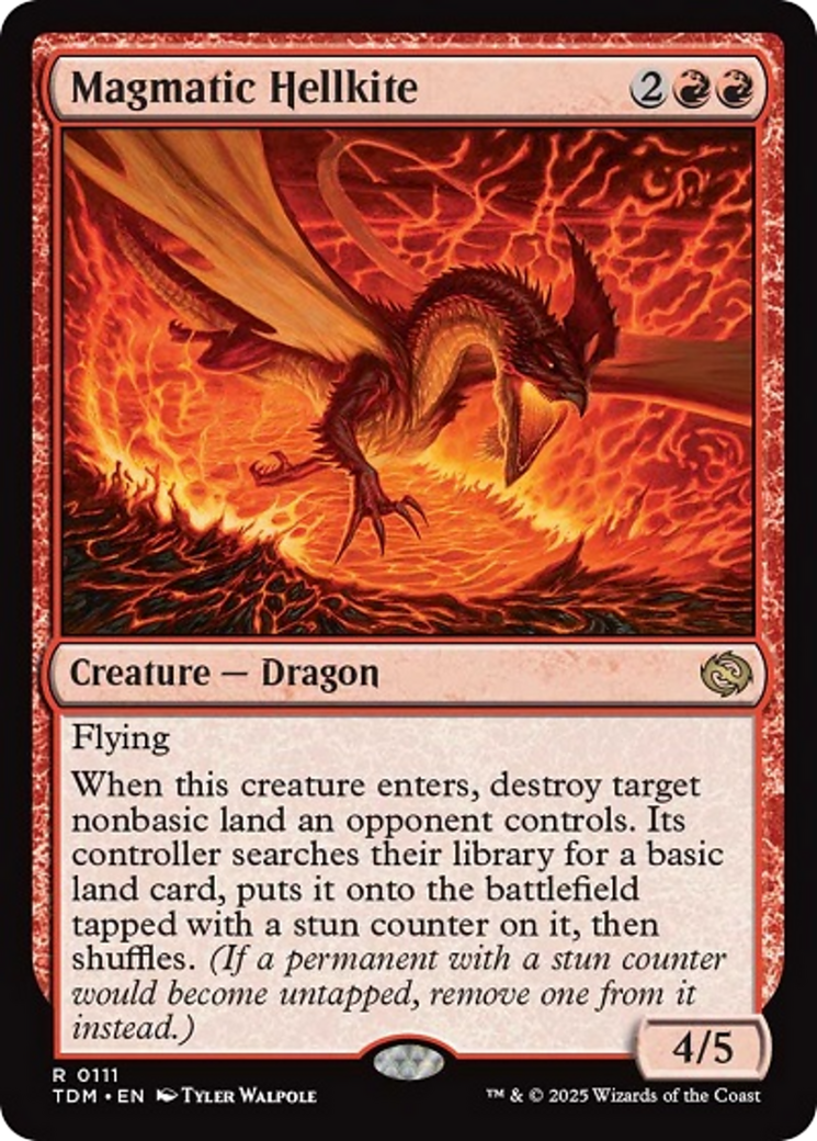 Magmatic Hellkite [Tarkir: Dragonstorm] | Impulse Games and Hobbies