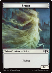 Angel // Spirit Double-Sided Token [Tarkir: Dragonstorm Commander Tokens] | Impulse Games and Hobbies