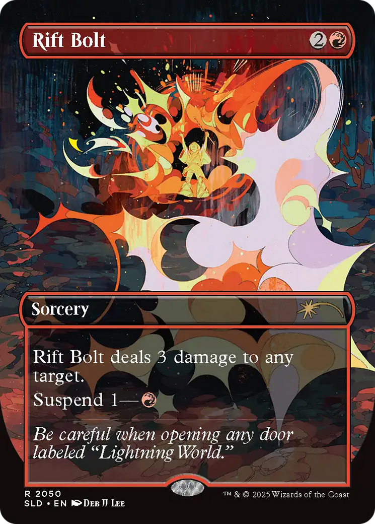 Rift Bolt (2050) (Rainbow Foil) [Secret Lair Drop Series] | Impulse Games and Hobbies