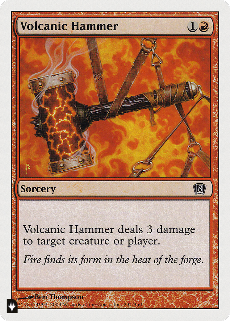 Volcanic Hammer [The List Reprints] | Impulse Games and Hobbies