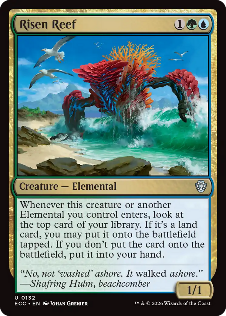 Risen Reef [Lorwyn Eclipsed Commander] | Impulse Games and Hobbies