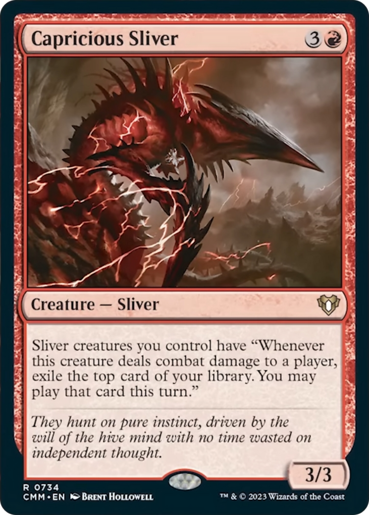 Capricious Sliver [Commander Masters] | Impulse Games and Hobbies