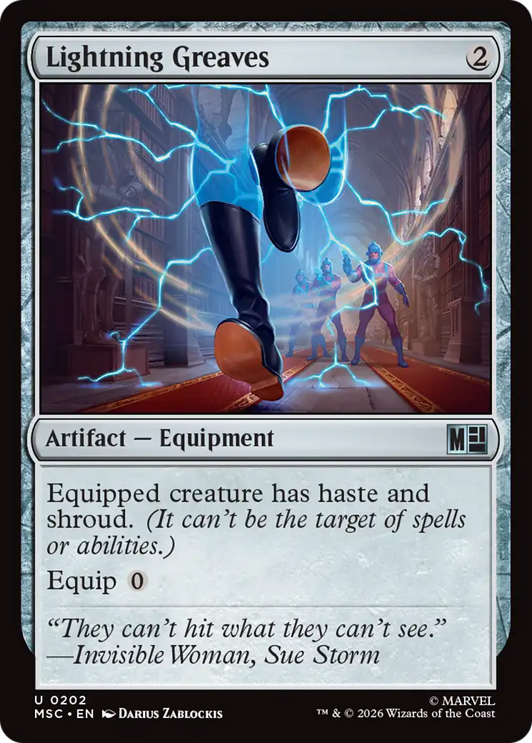 Lightning Greaves [Marvel Super Heroes Commander] | Impulse Games and Hobbies
