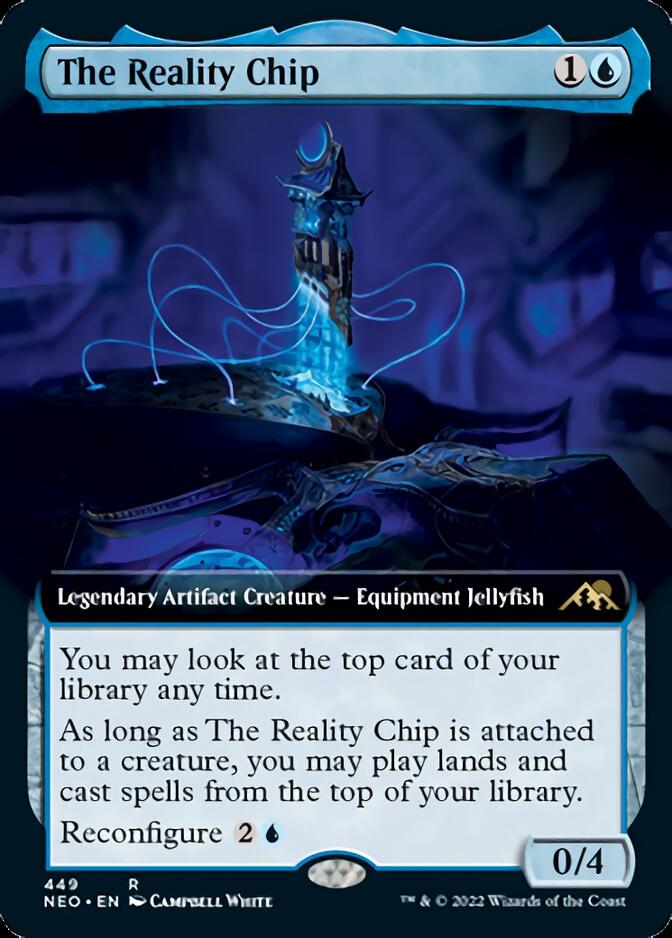 The Reality Chip (Extended Art) [Kamigawa: Neon Dynasty] | Impulse Games and Hobbies