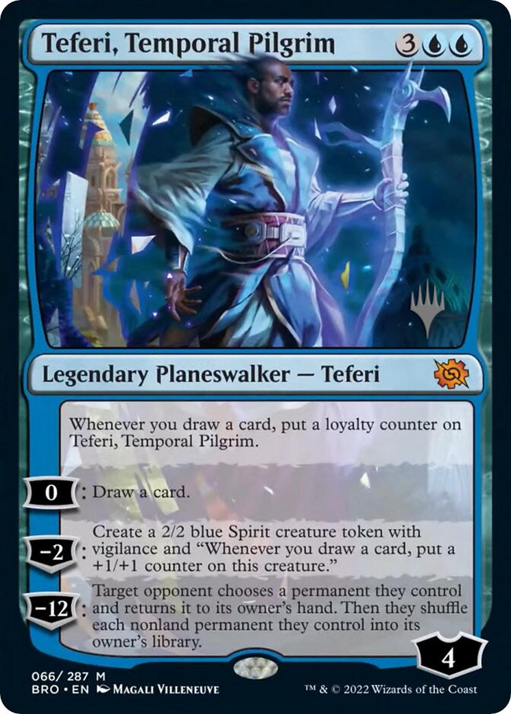 Teferi, Temporal Pilgrim (Promo Pack) [The Brothers' War Promos] | Impulse Games and Hobbies